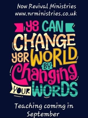 You can change your world by changing your words